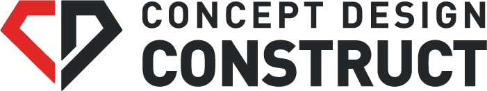 Concept Design Construct home page logo